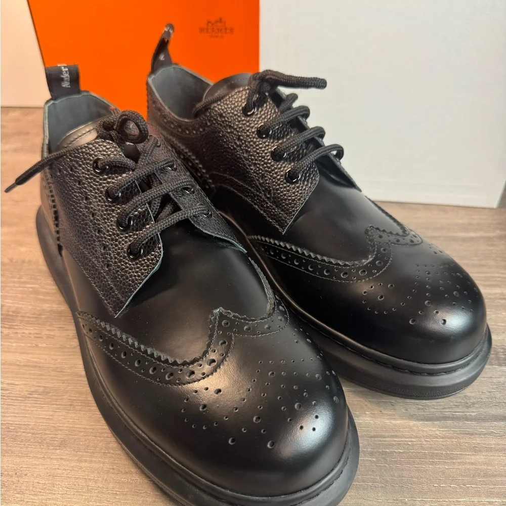 Alexander McQueen Hybrid Lace Brogue Platform Lace Sneaker size 43/US10 $690 - Picture 5 of 10